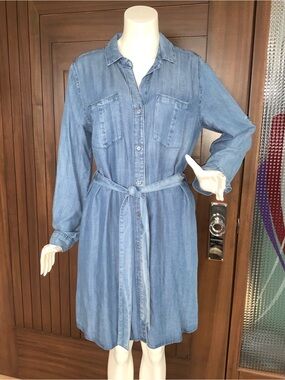 VELVET HEART Shirt Dress, Sz XL, NWT
